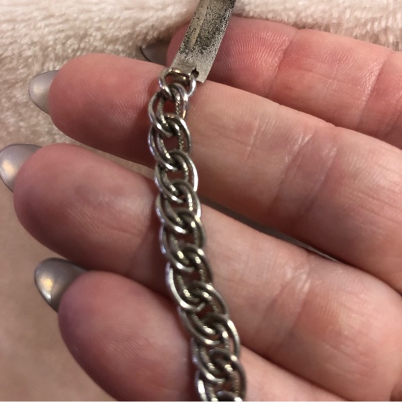 Vintage Forstner child or ladies double link ID bracelet - Picture 8 of 8